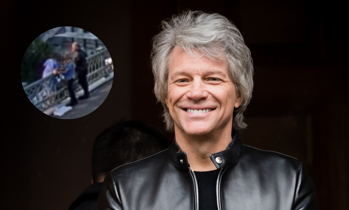 Bon Jovi salvó a una mujer de lanzarse de un puente.