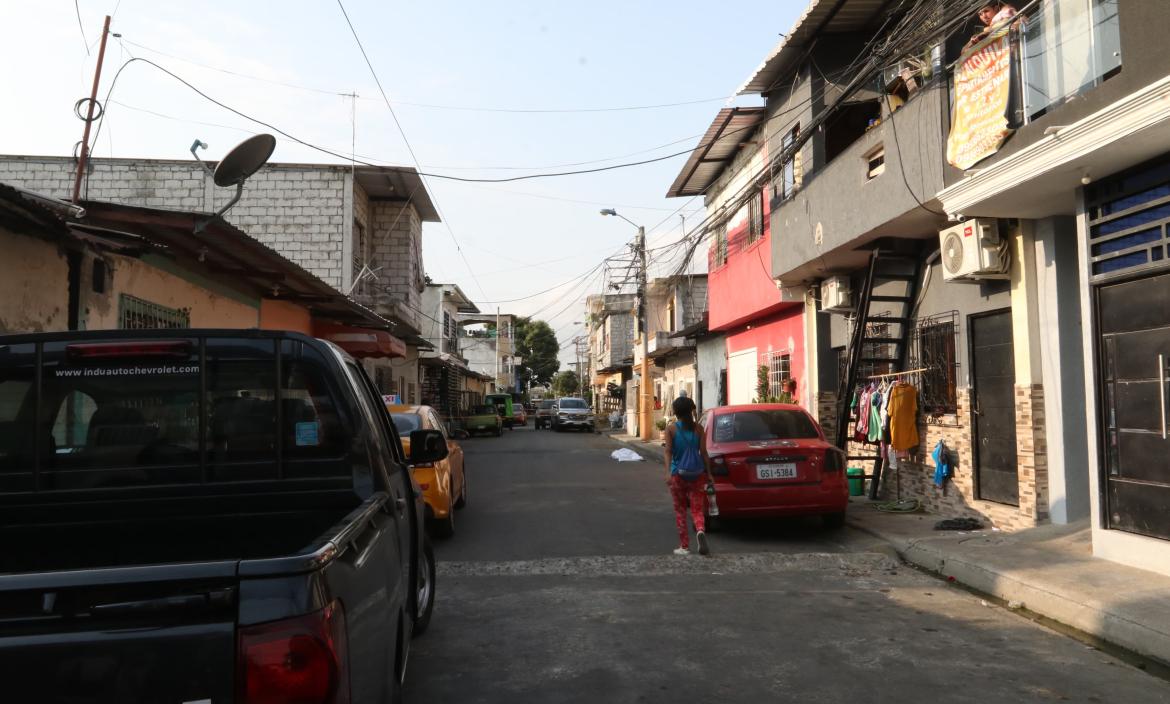 En esta zona de la cooperativa Paco Oñate 2, sur de Guayaquil, ocurrió el crimen.