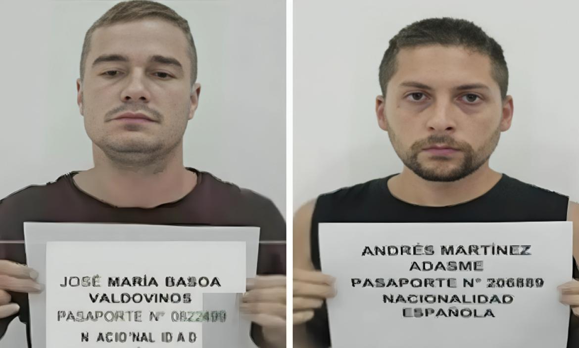 Estos son los dos ciudadanos españoles detenidos, a quienes el régimen venezolano acusa de ser mercenarios.