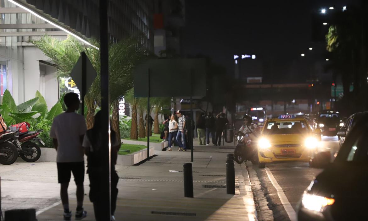 Avenida Francisco de Orellana en Guayaquil, este 18 de septiembre.