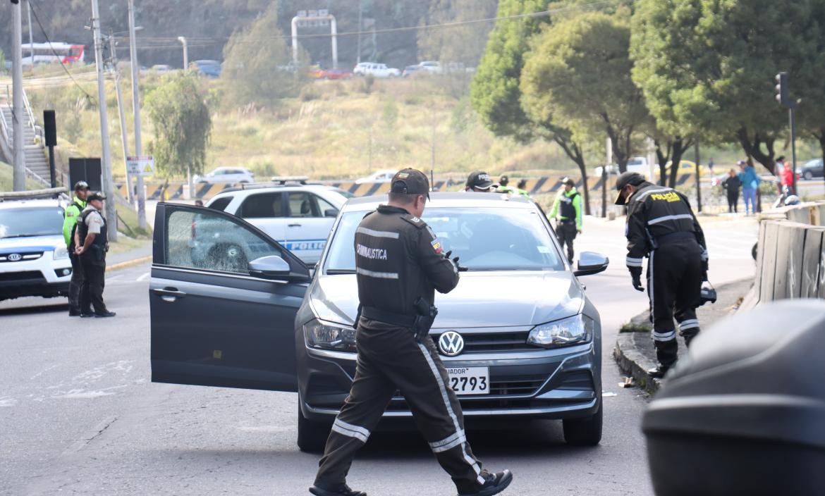 Hubo un ataque armado en intercambiador de El Trébol, en Quito.