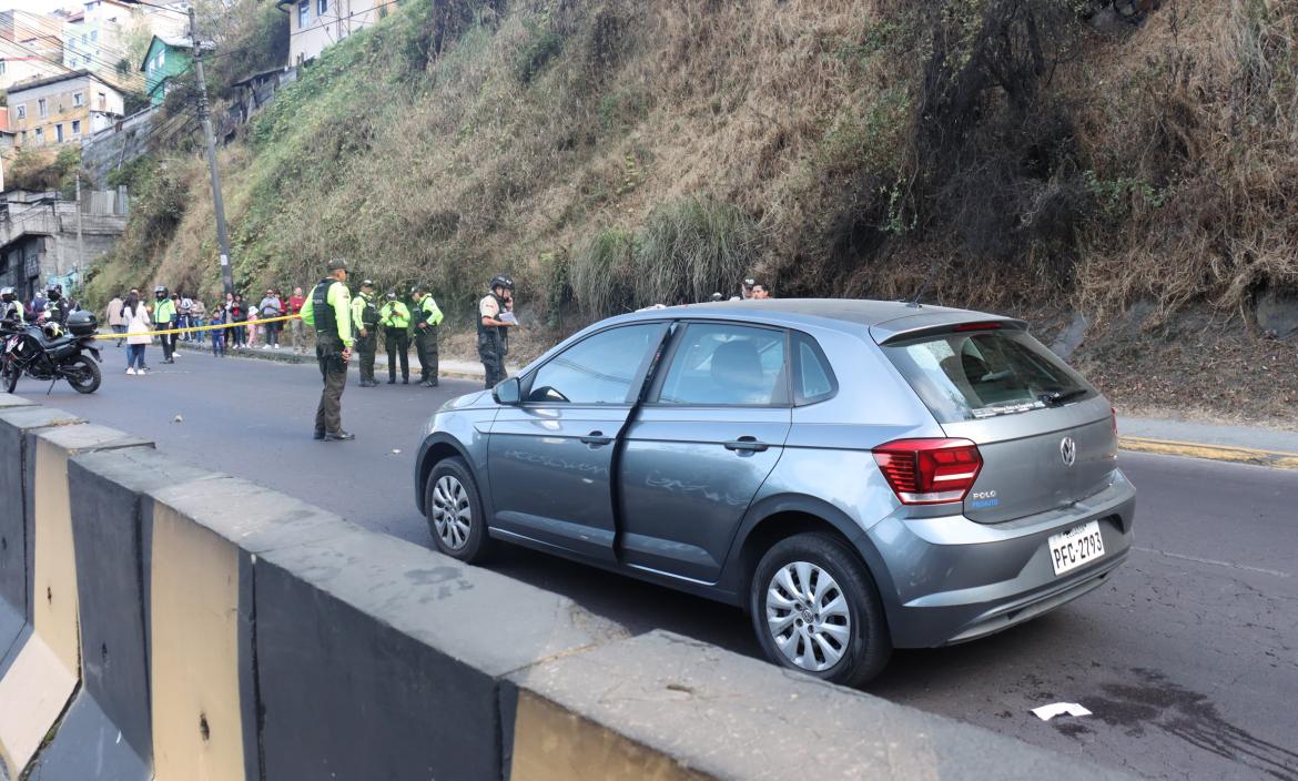 Hubo un ataque armado en intercambiador de El Trébol, en Quito.