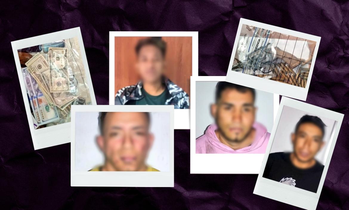 Detenidos en Latacunga por caso de Extorsión