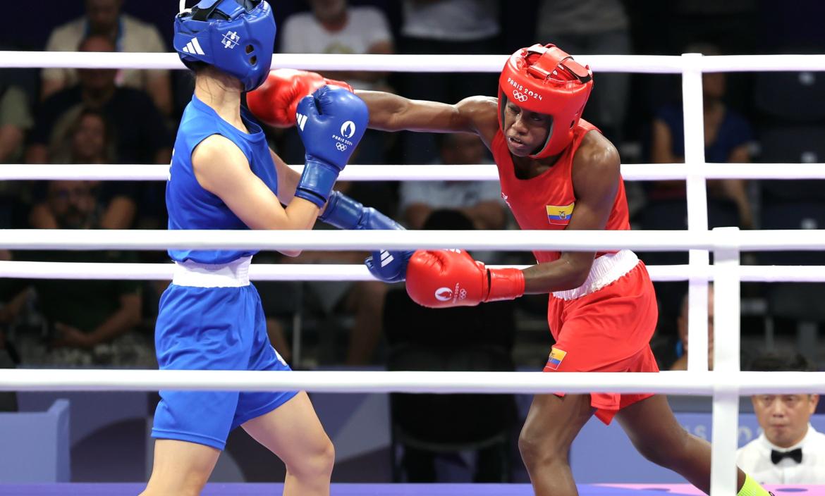 María José Palacios, boxeadora, Juegos Olímpicos, París 2024