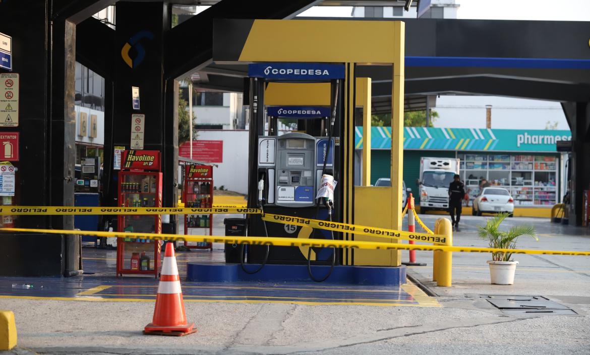 Una gasolinera de Copedesa fue suspendida este 19 de septiembre.