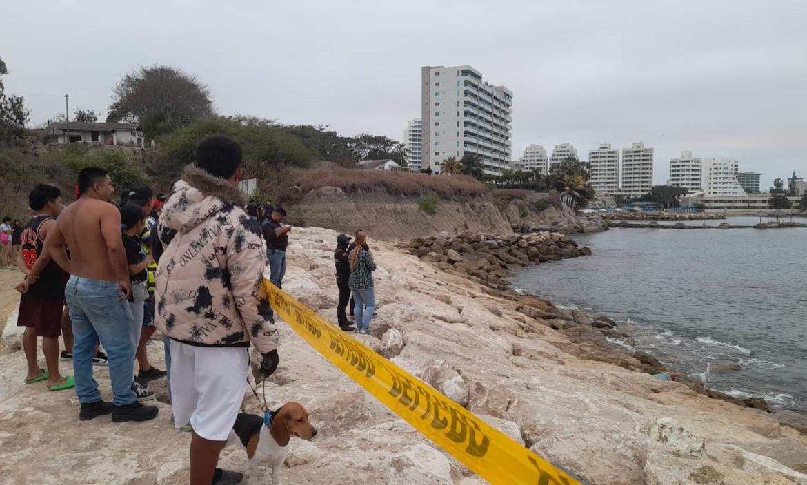 Área que pertenece al malecón de La Libertad, en Santa Elena.