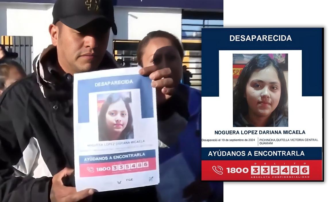 Dariana Noguera, desaparecida tras salir del colegio en Mejía