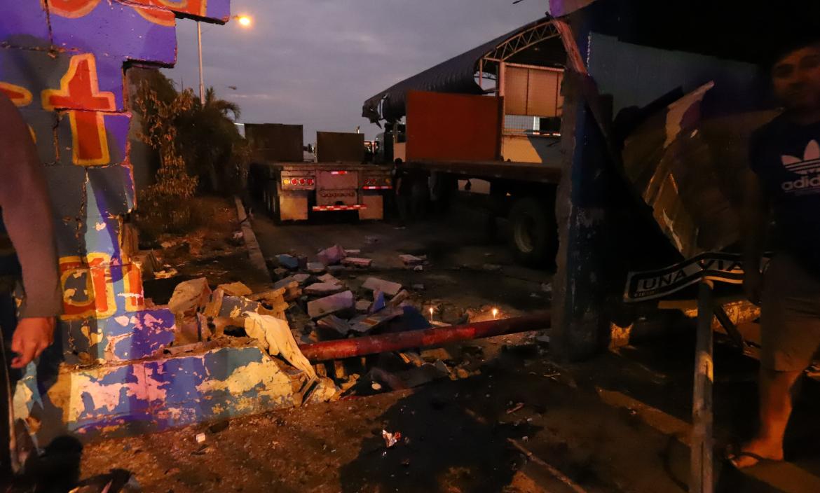 El accidente ocurrió en el sector de Stella Maris, en Guasmo Sur.