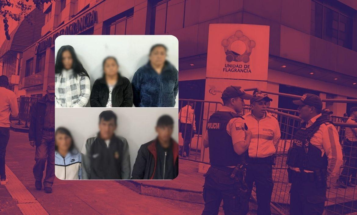 Banda delictiva en Quito - Robo - Policía