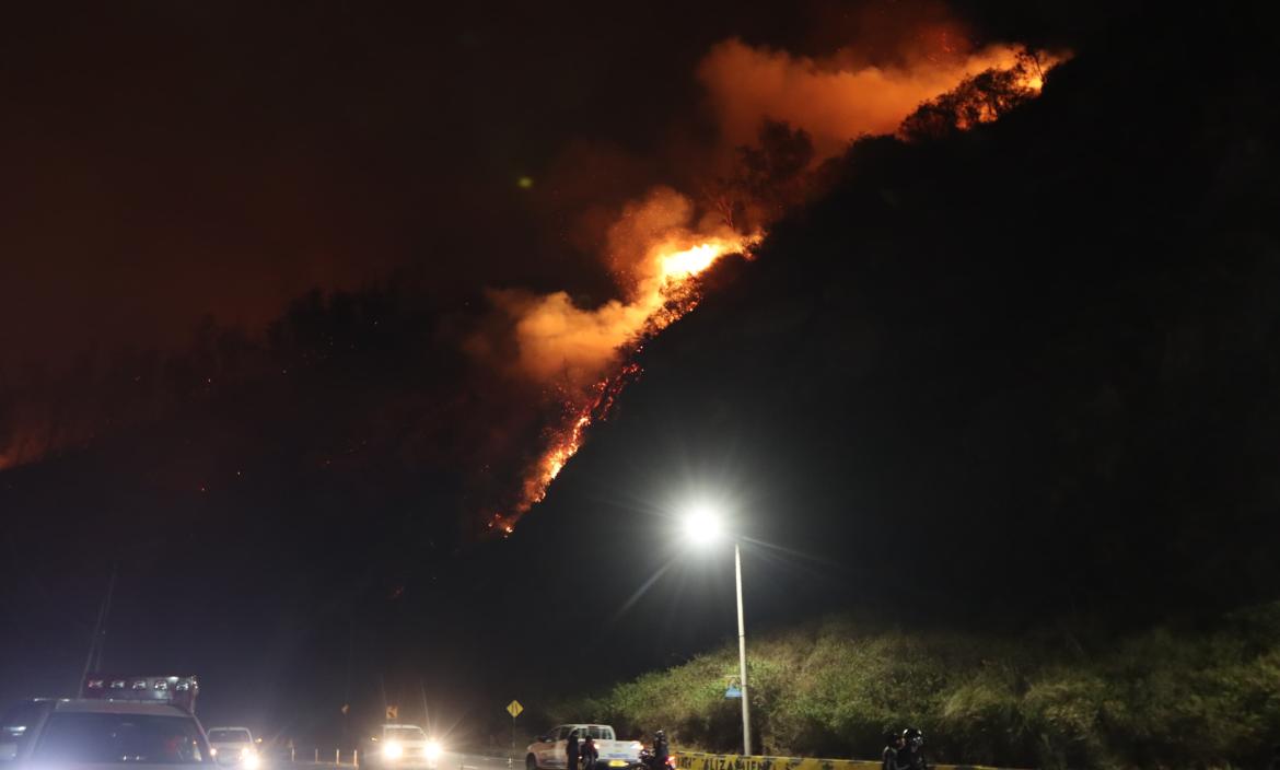 Siete incendios se registraron este 24 de septiembre en la capital.