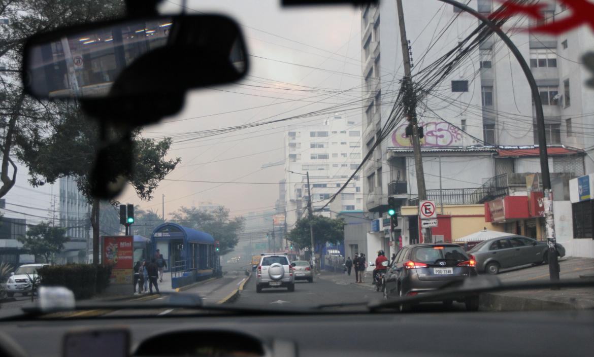 Incendios forestales Quito - Bomberos - Emergencia