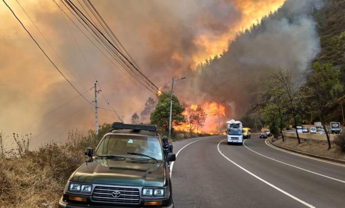 Incendio Guápulo