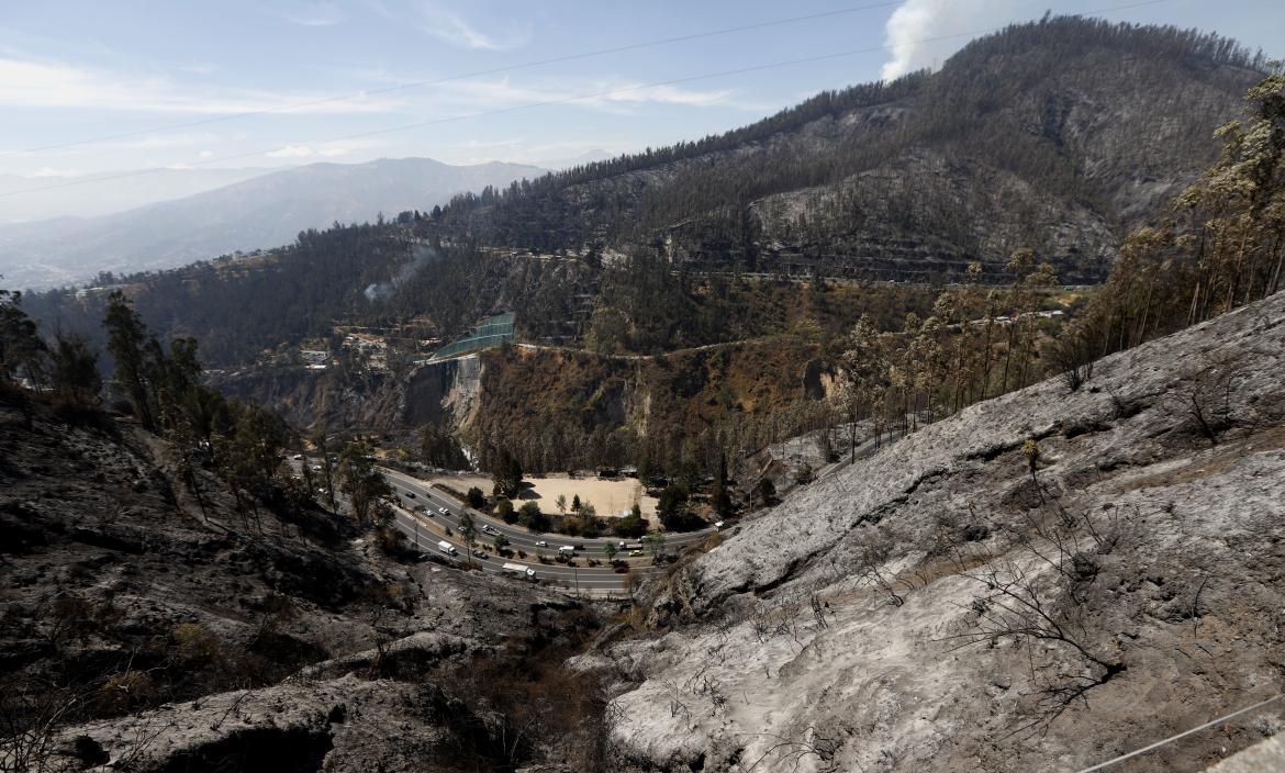 Incendios en Quito