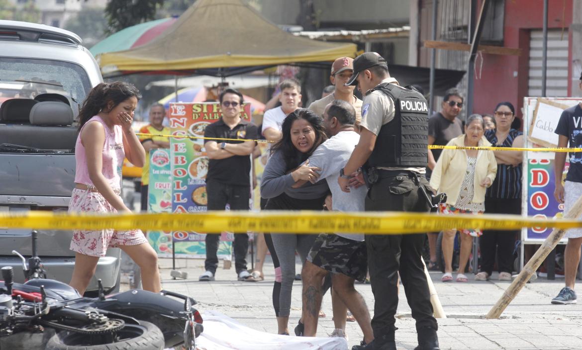 baleado en Durán