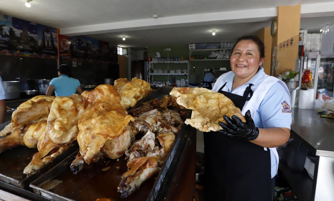 Los Caseros en Sangolguí