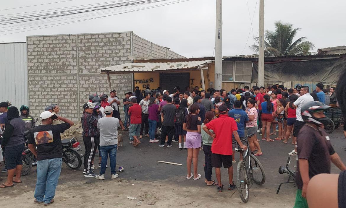 Los moradores quedaron espantados por el acontecimiento sangriento.