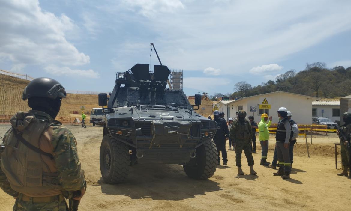 La cárcel de Santa Elena ya está en un 30 % construida.