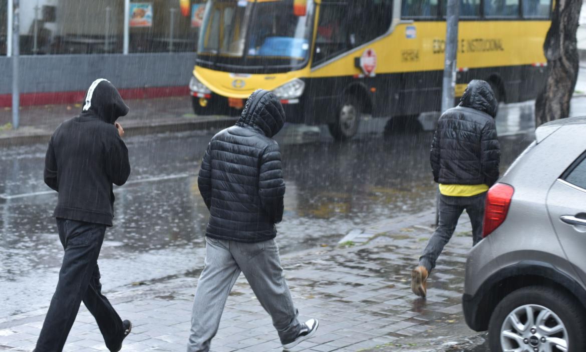 En Quito se han registrado fuertes lluvias en esta semana.