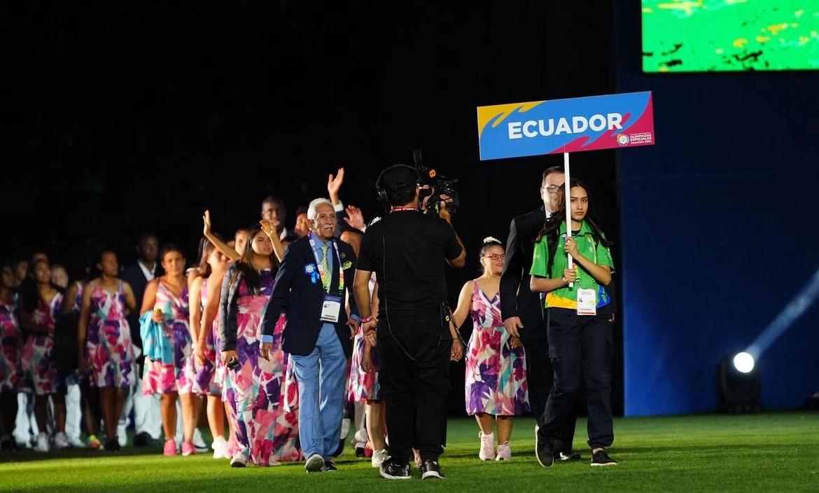 Ecuador está presente en las Olimpiadas Especiales