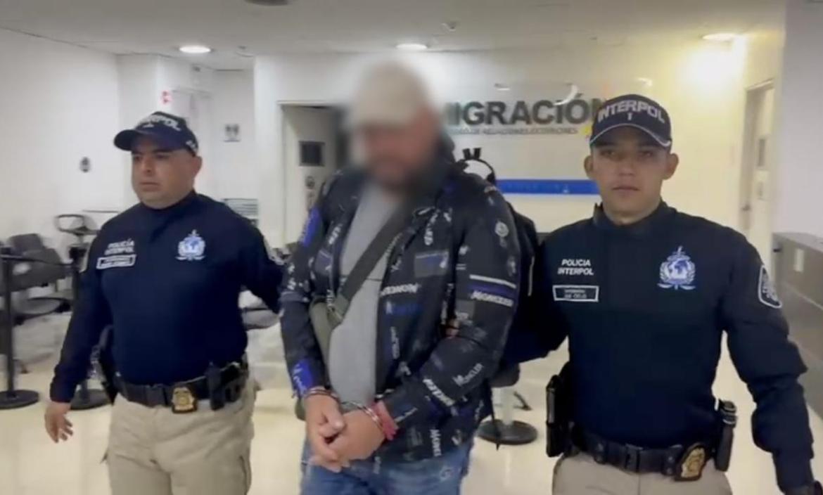 Virginijus Labutis fue detenido en Bogotá.