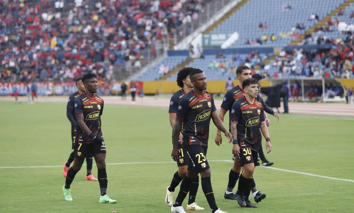 Barcelona perdió 3-0 ante El Nacional en el estadio Olímpico Atahualpa.