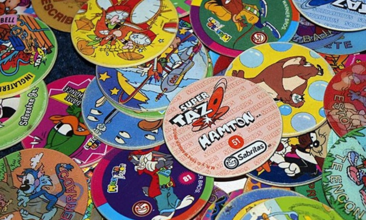 Los tazos fueron una moda de hace un par de décadas.