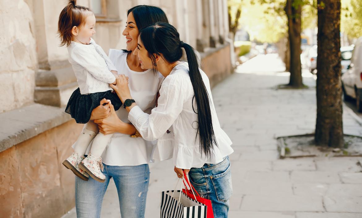 amigas y mamás