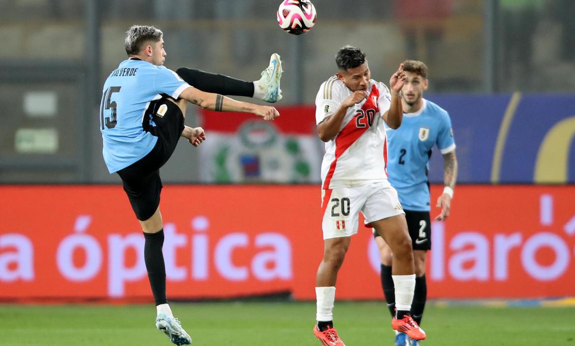 Perú y Uruguay se midieron este 11 de octubre en las Eliminatorias Sudamericanas.