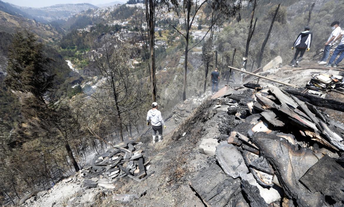 INCENDIOS FORESTALES QUITO