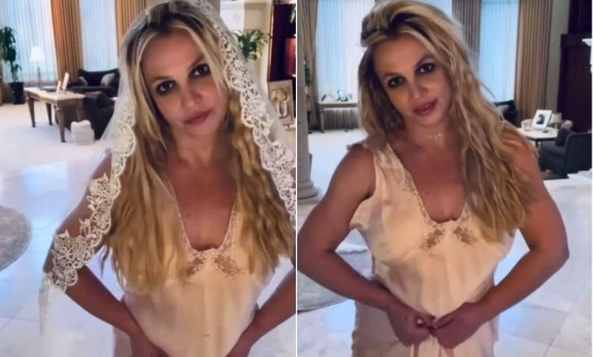 Britney Spears compartió el momento en sus redes sociales.