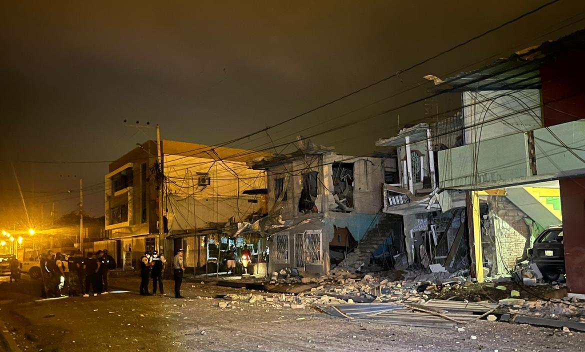 Explosión en Machala