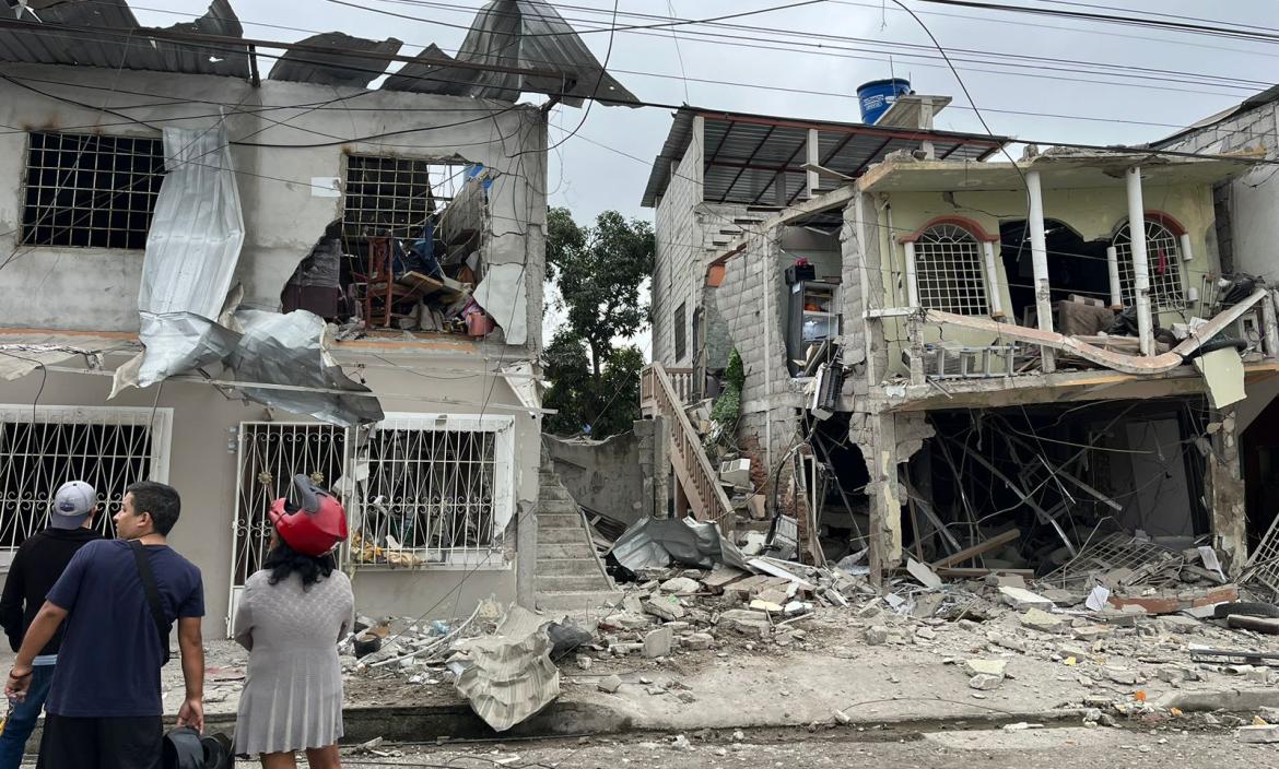 Explosión en Machala