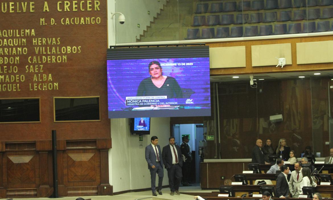 En el pleno de la Asamblea Nacional se lleva a cabo el juicio político contra Palencia.