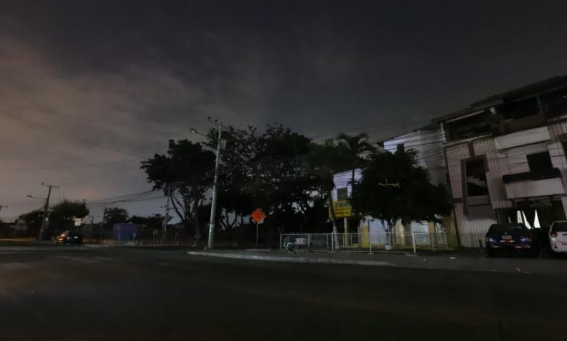 Sectores de Guayaquil sin energía eléctrica.