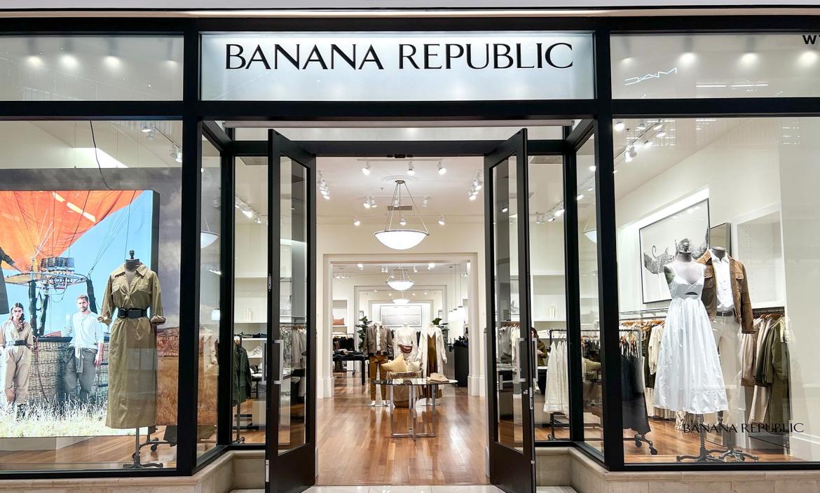 Banana Republic abrió una tiena en Ecuador.