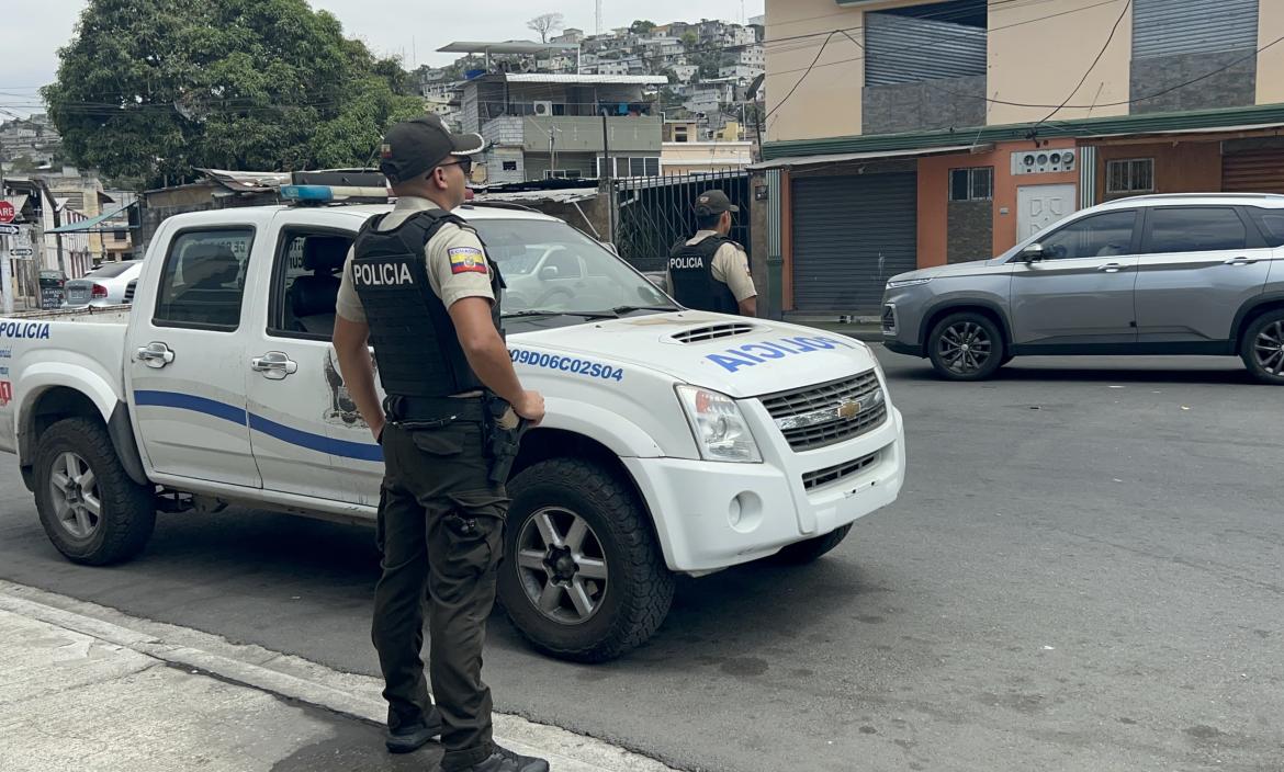 Agentes de la Policía llegaron hasta el lugar.