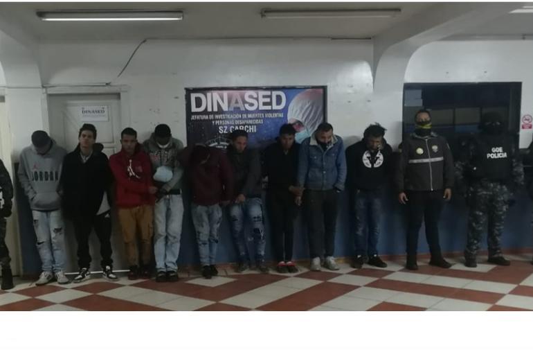 Tren de Aragua - Detenidos - Policía