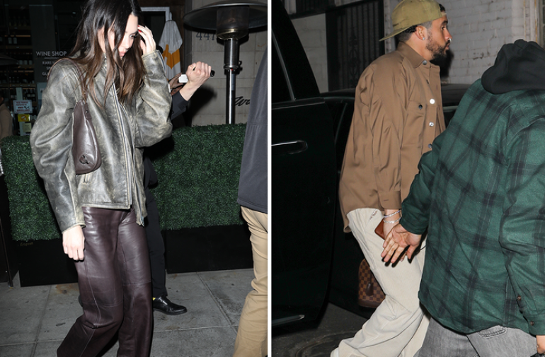 Bad Bunny y Kendall Jenner fueron captados juntos en el club de Los Ángeles