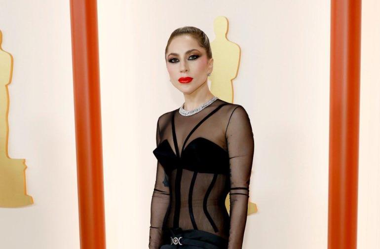 Lady Gaga ayudó a un fotógrafo que se pegó tremenda caída