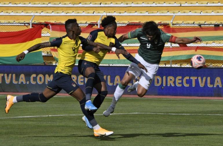 Ecuador pierde 1-0 ante Bolivia, en La Paz.