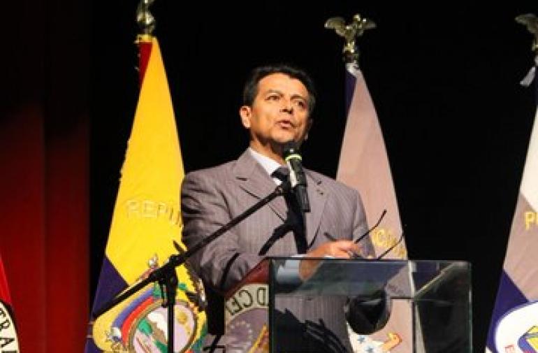 Patricio Pazmiño es el nuevo ministro de Gobierno.