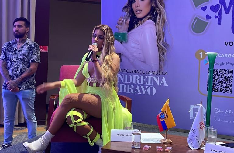 Andreína Bravo lanza su segundo tema musical.