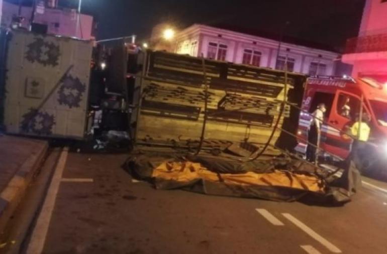 Dieciséis militares heridos en accidente de tránsito en Ecuador