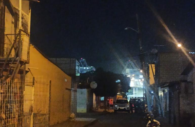 En este sector de Guayaquil la noche del martes se registró la balacera. Habitantes están aterrados.
