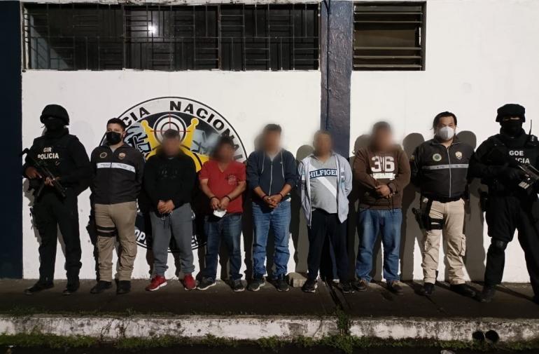 Coyoteros - Quito - Detenidos