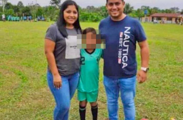 Esta familia habría sido secuestrada en Quinindé-