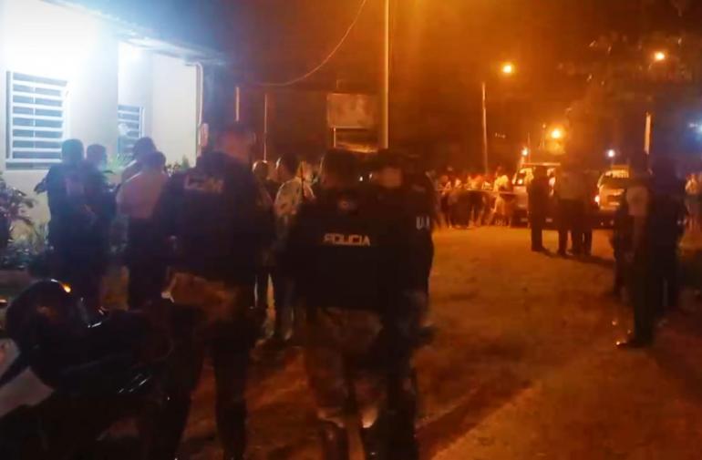 Manabí: Un ciudadano fue baleado en la puerta de su casa