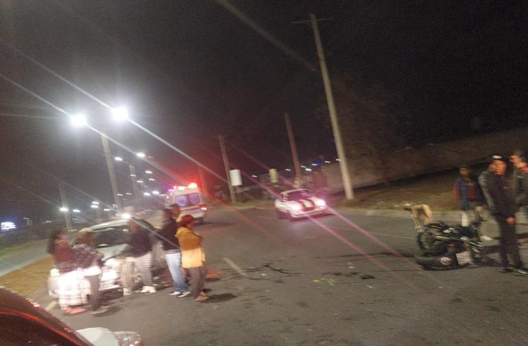 En Ambato ocurrió una tragedia de tránsito.