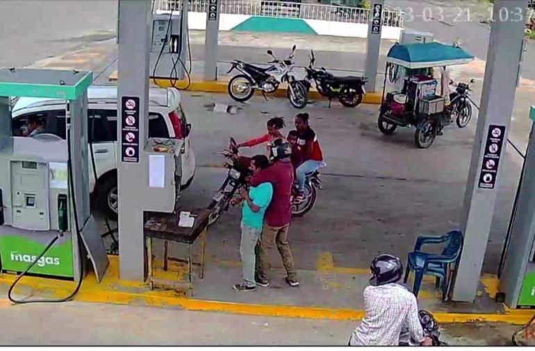 Apercollaron a despachador para robar en gasolinera de Urdaneta