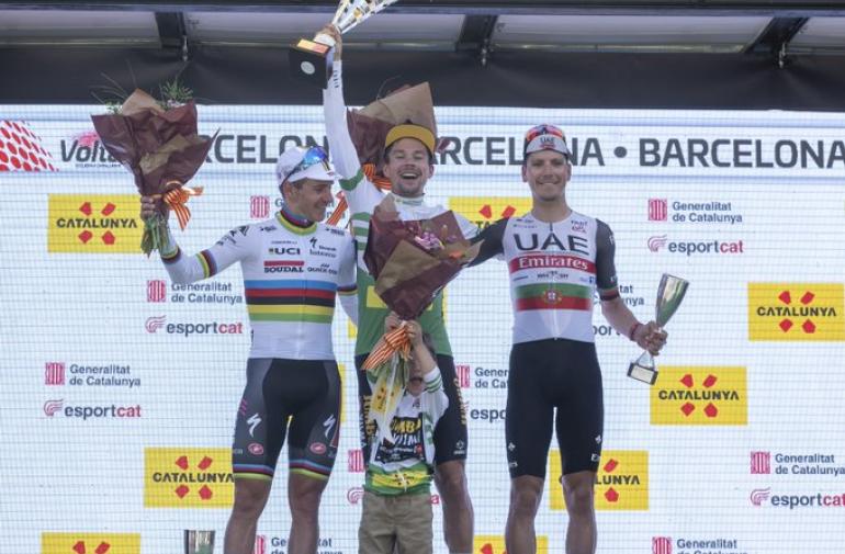 Primoz Roglic se lleva el título de la Volta a Catalunya